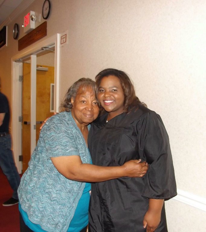 Peggy Williams and Great-granddaughter Jacqui Washington