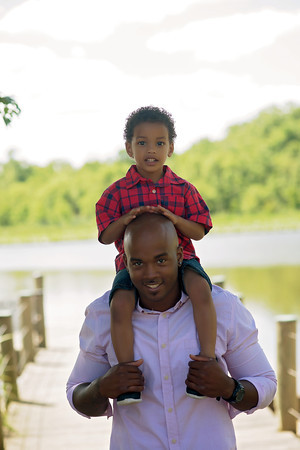 Pauls grandson Jarrett and great-grandson Chase Wood